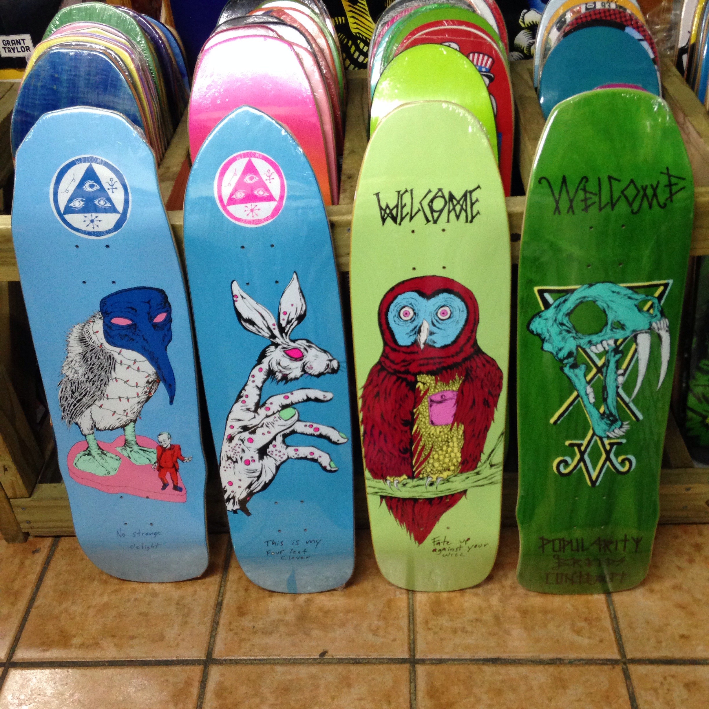 Welcome skateboards restock! 