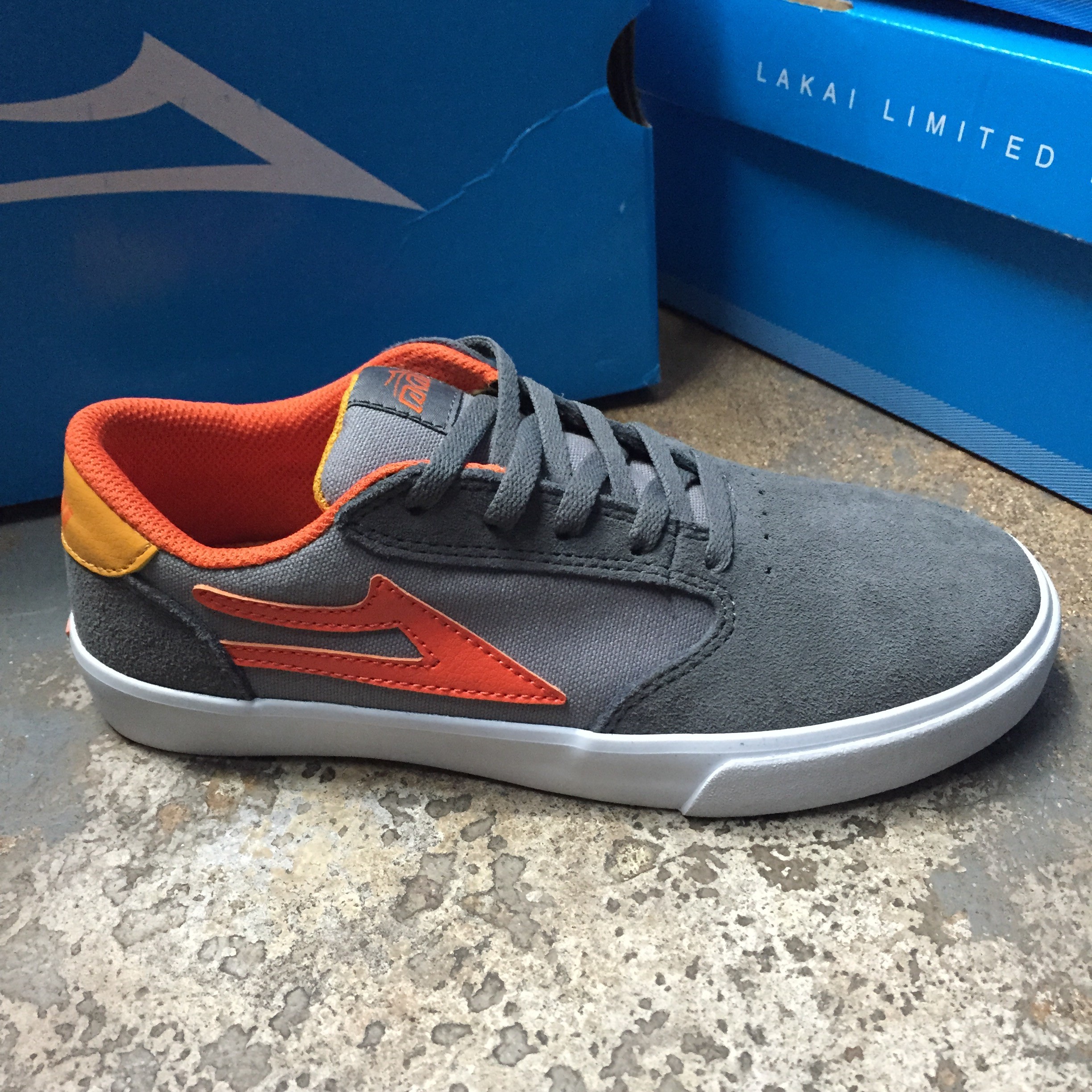 Lakai kids Pico (grey/orange)