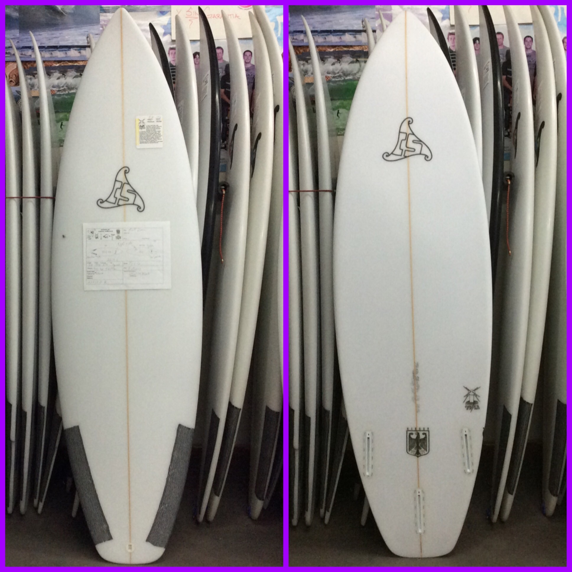 Summer Jet Tesla 5'8" x 19 1/4" x 2 1/4" 26.4L