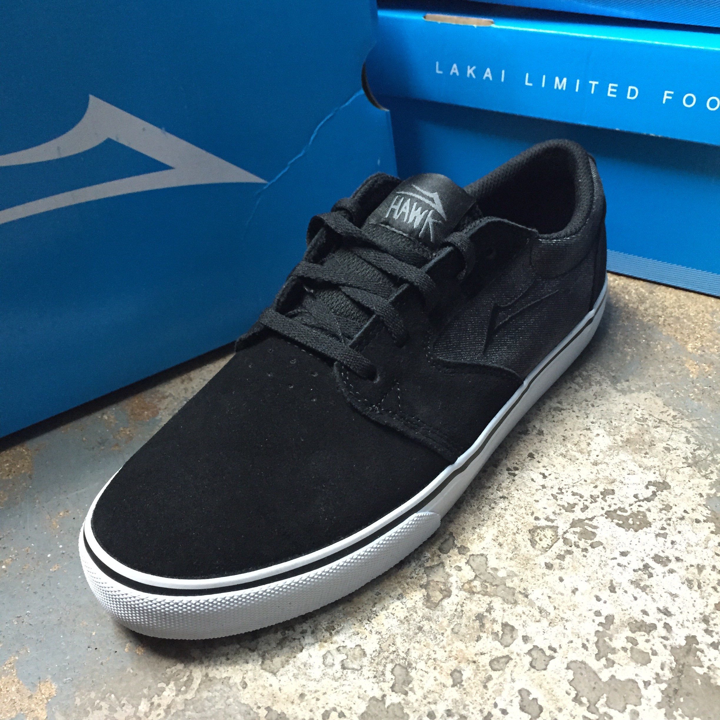 Lakai Fura Riley Hawk black suede