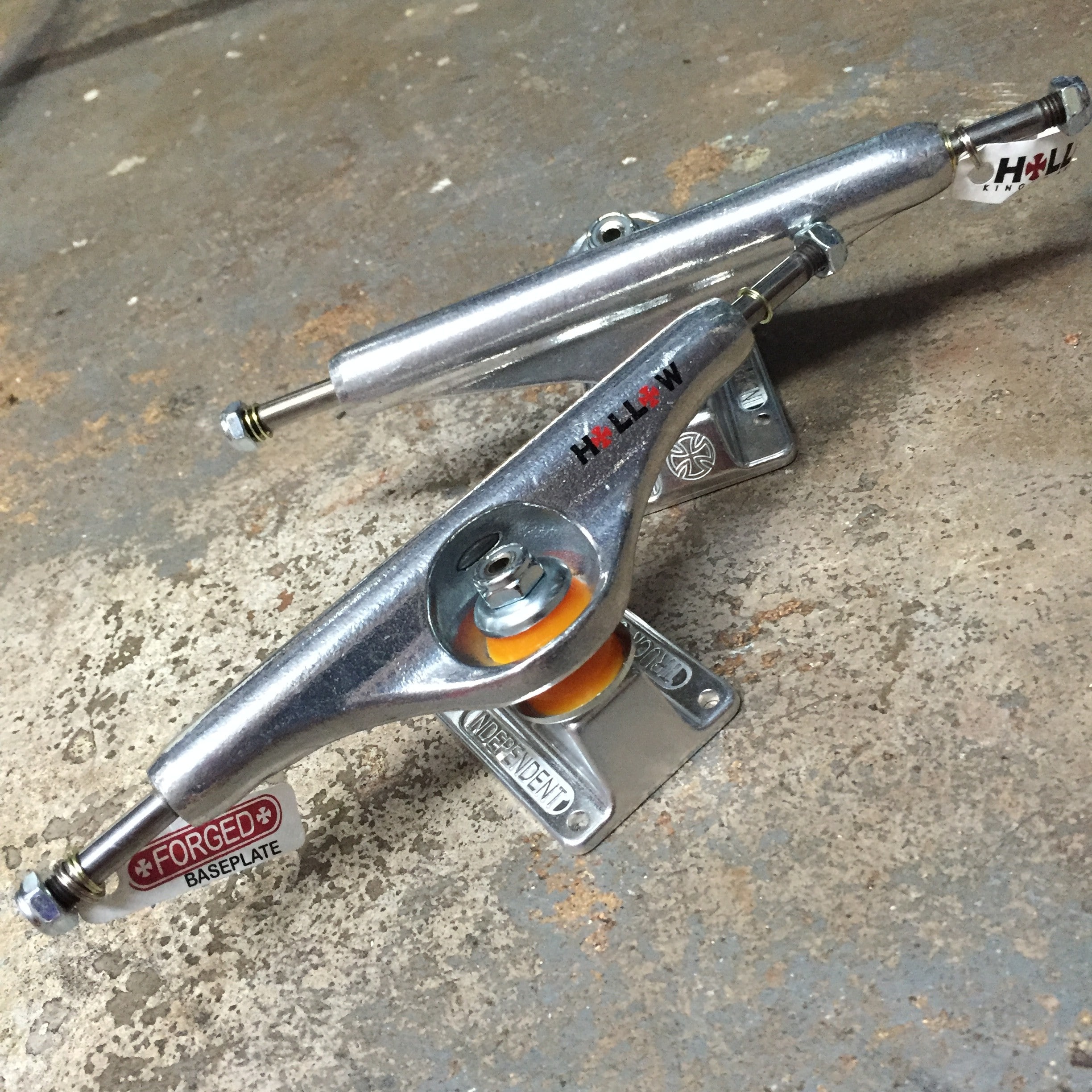 Independent 169 Forged Baseplate, Hollow Kingpin, Hollow Axle