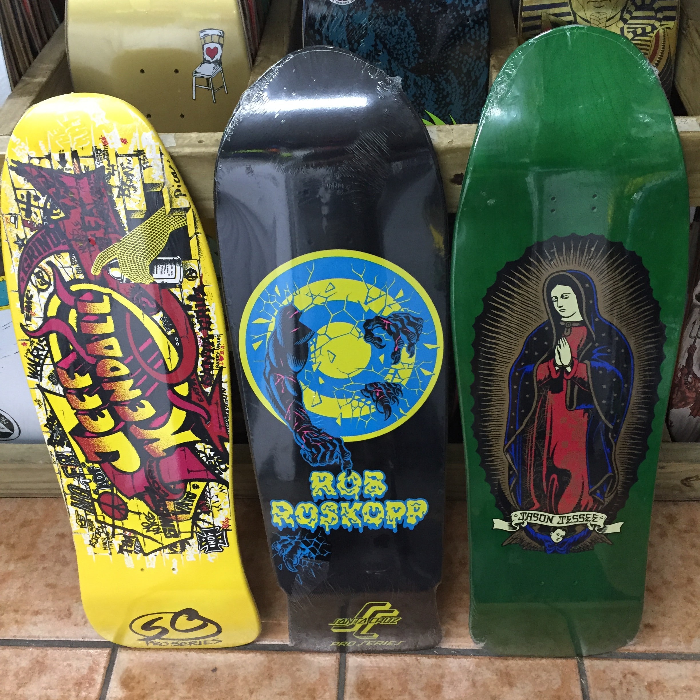 SANTA CRUZ REISSUES (9.69 x 29.85, 10 x 31.4, 9.9 x 31.8)