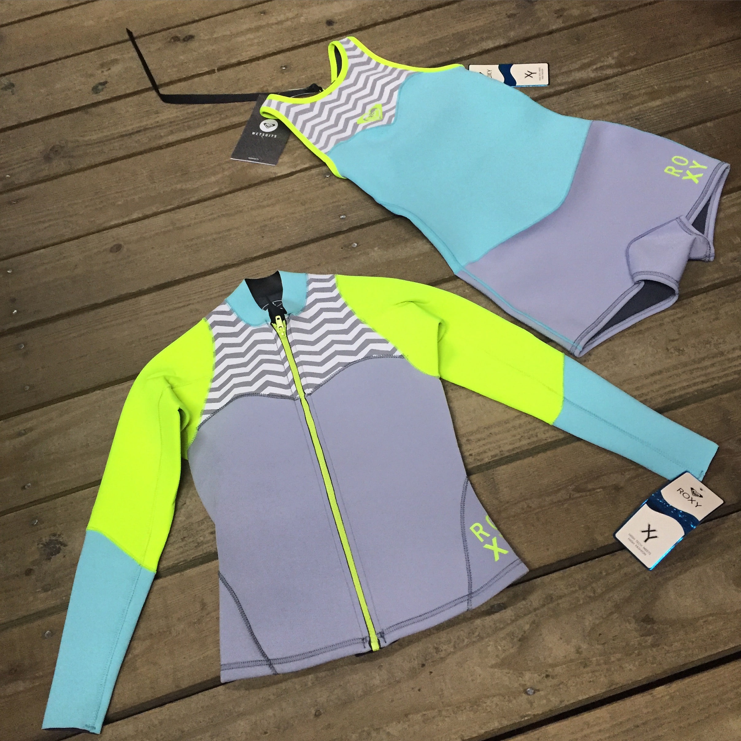 Stay stylish and warm with the latest neoprene from ROXY! 
