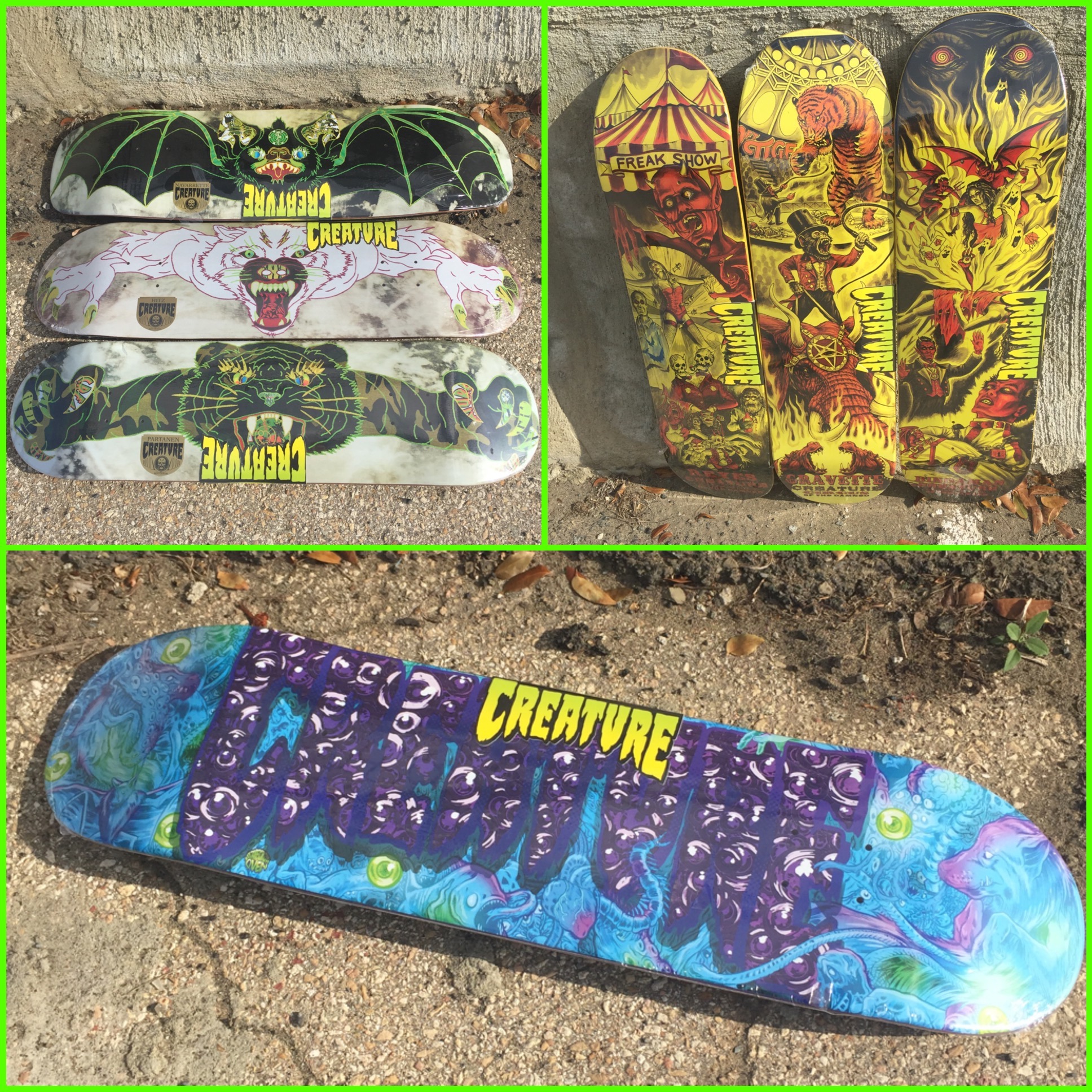 Creature skateboards