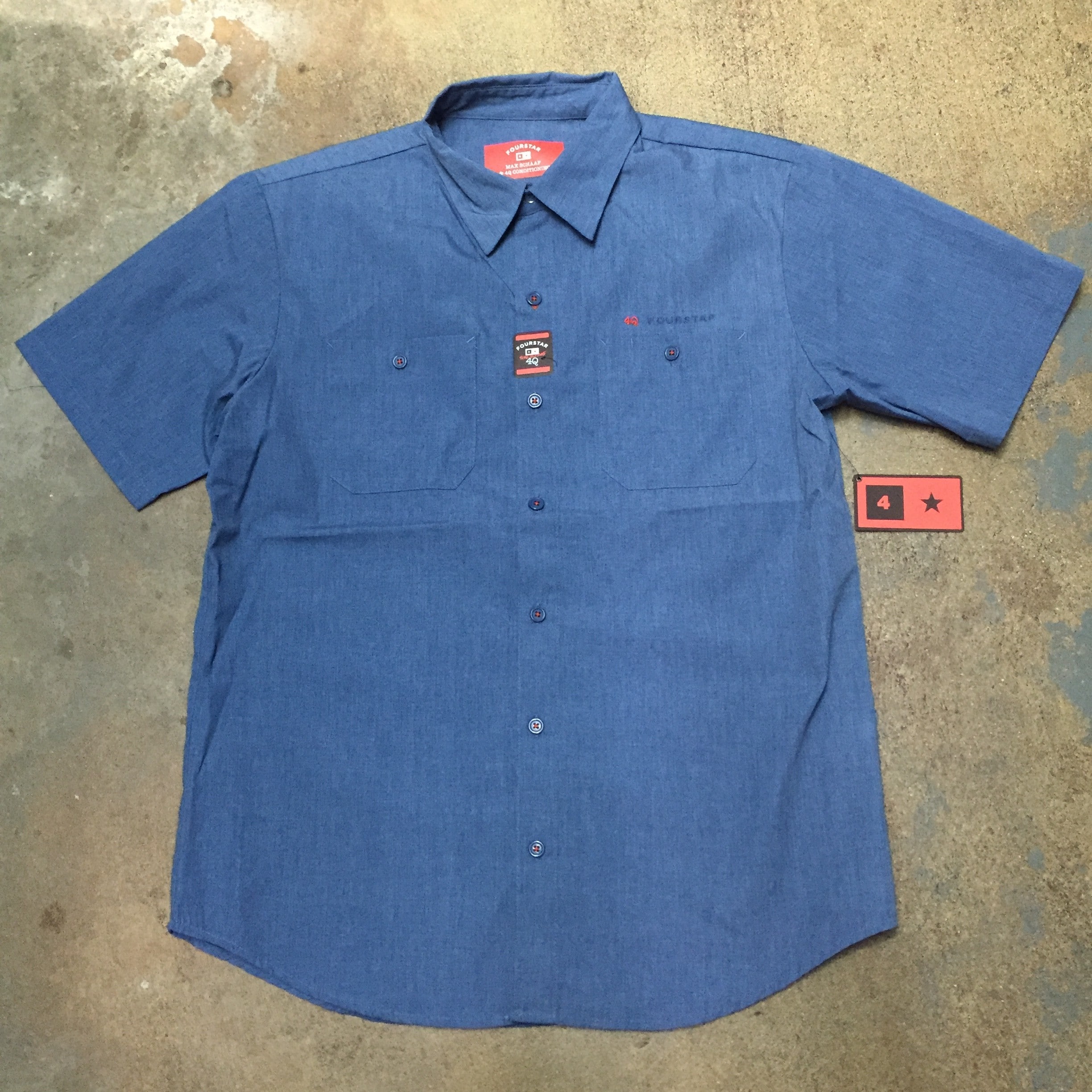 Four Star x 4Q Max Schaaf work shirt