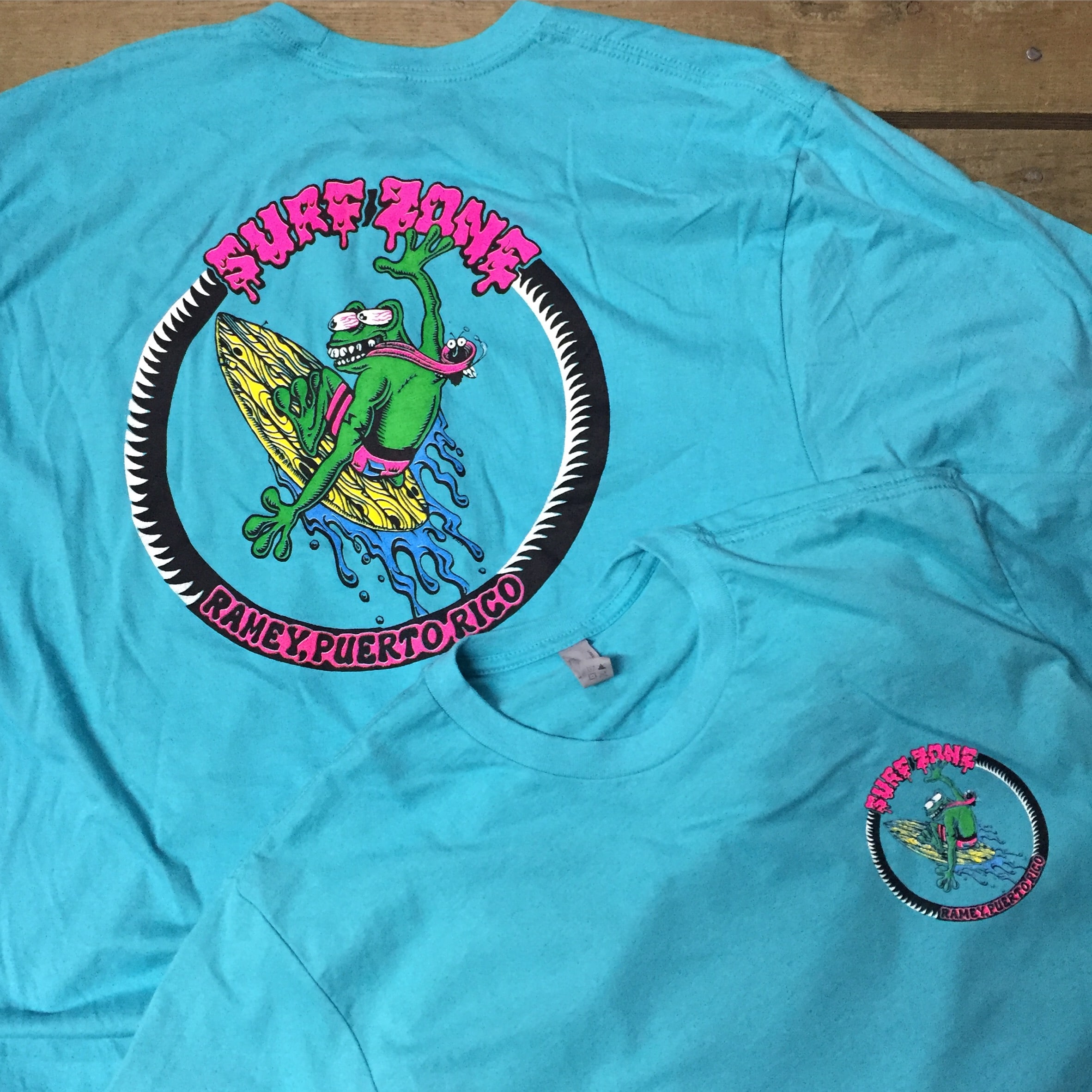 Get your dad a surf zone shirt! 