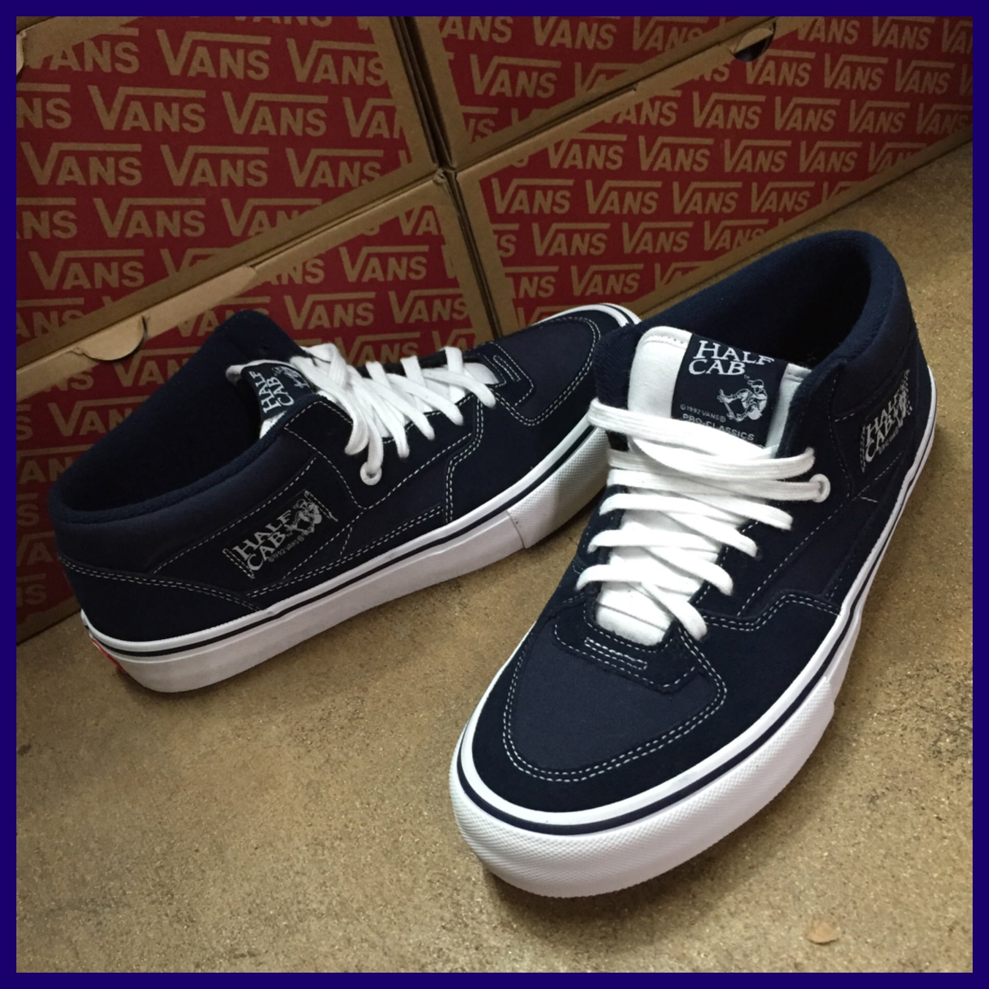 Vans half cab pro