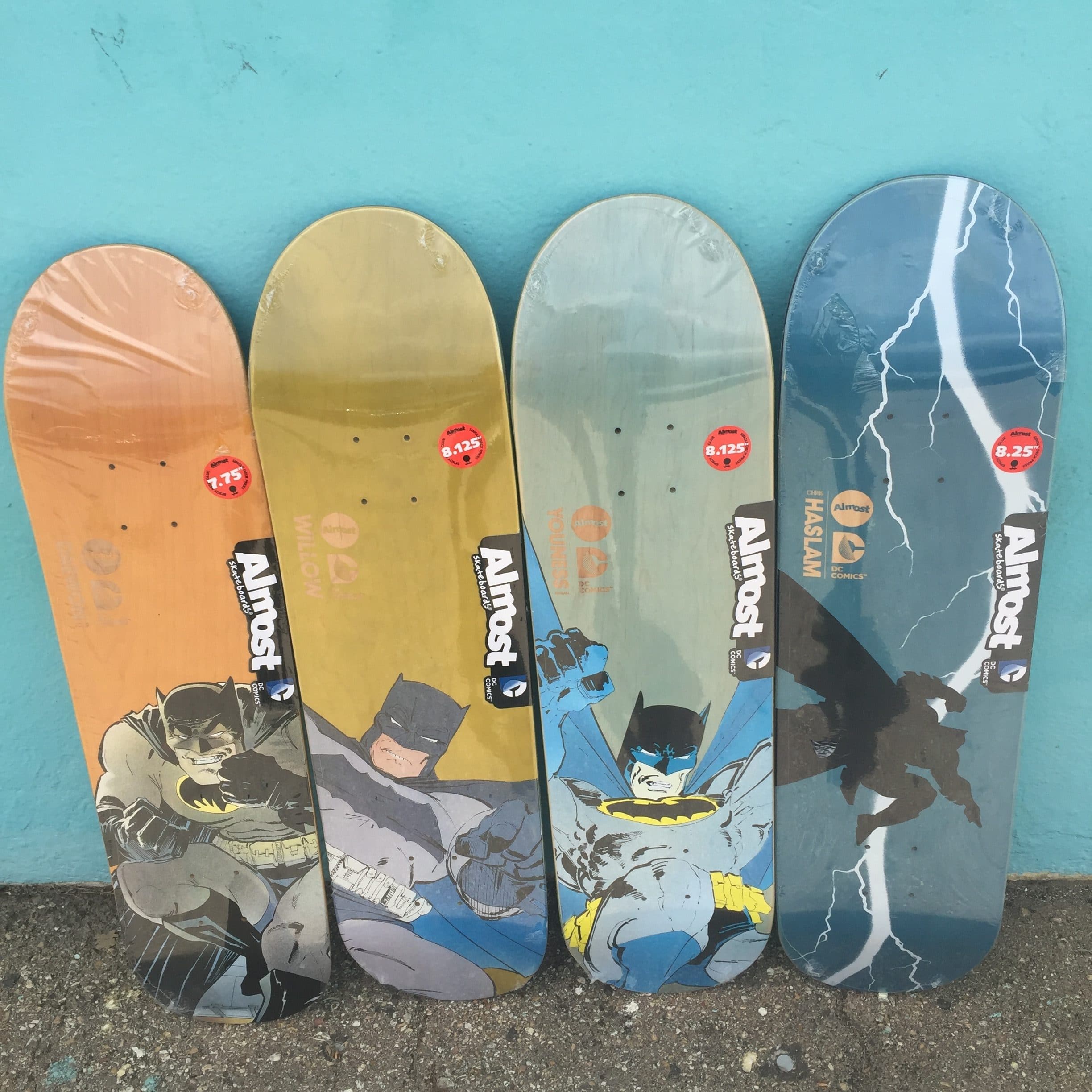 Almost The Dark Knight Returns resin 7 decks (7.75, 8.125, 8.125, 8.25) 